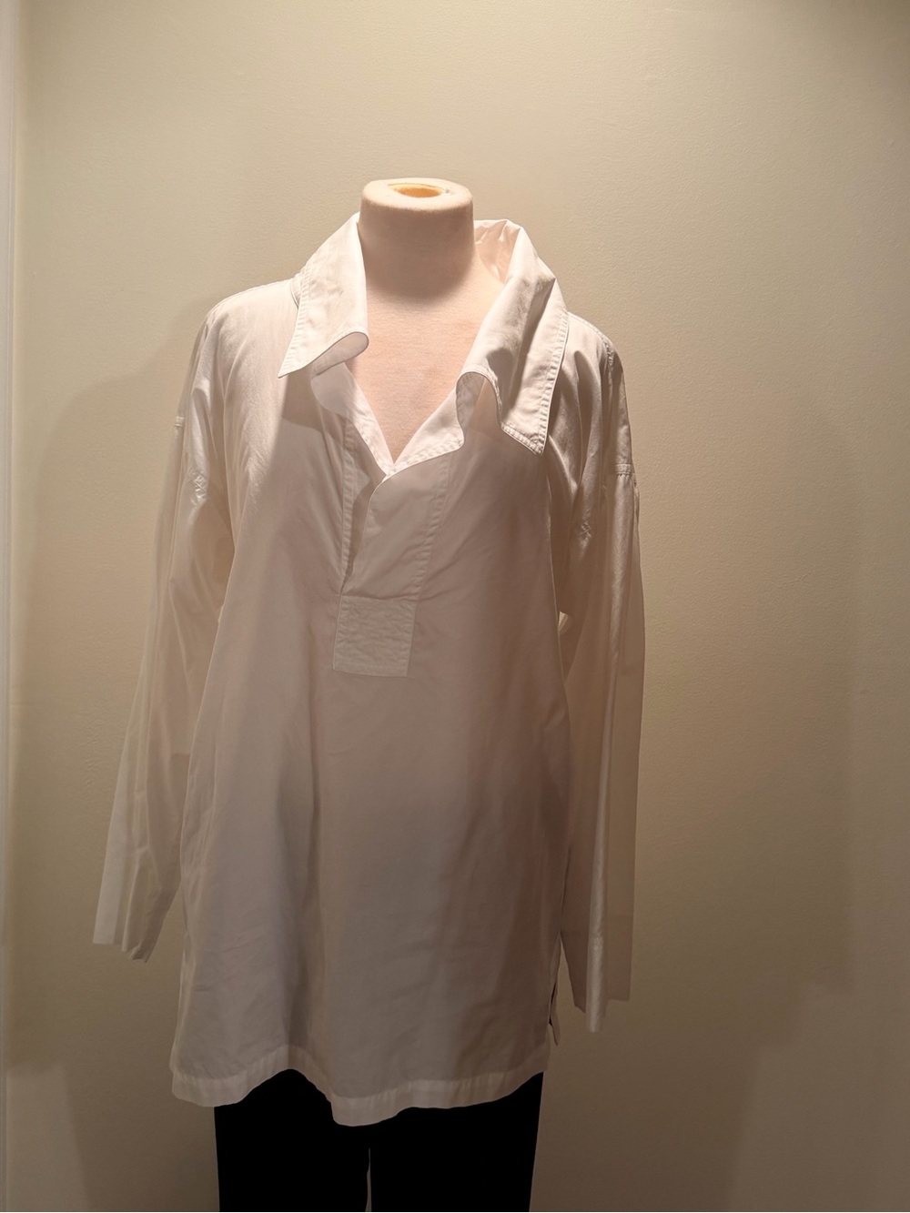 Ralph Lauren White Long-Sleeve Casual Button-Down Shirt